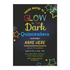 Quinceanera Glow In The Dark Birthday Neon Party