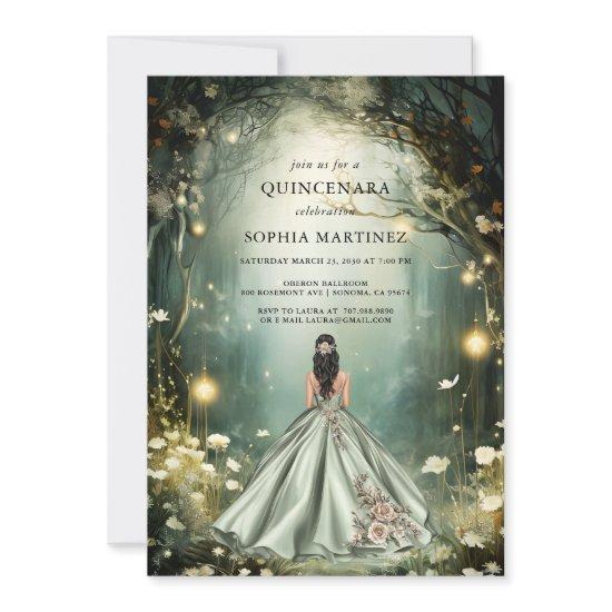 Quinceanera Gown Enchanted Forest Portal