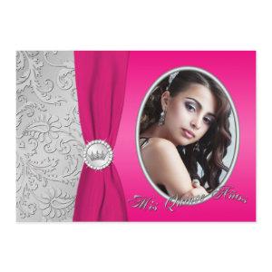 Quinceanera | Hot Pink and Silver | Photo