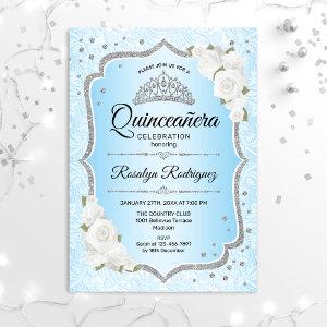 Quinceanera - Icy Blue Silver