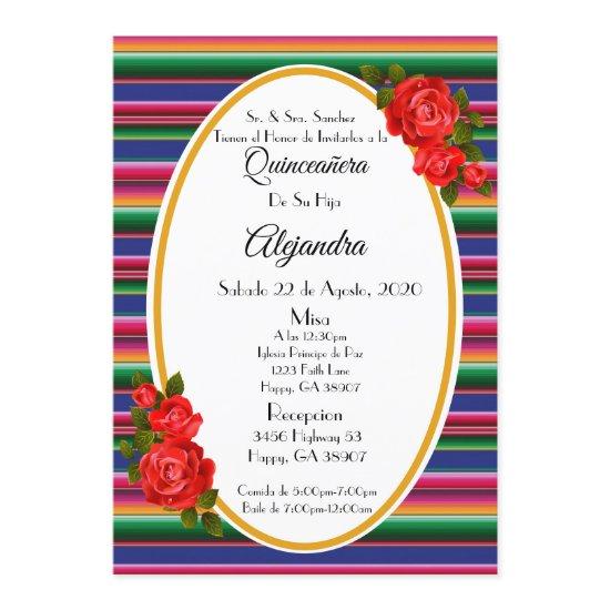 Quinceanera Invitacion/Invitacion