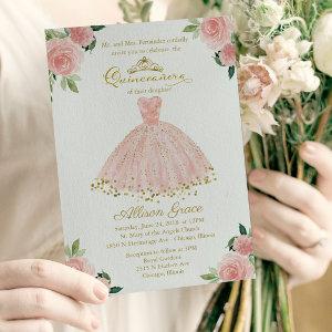 Quinceanera  Bilingual Pink Blush Gown