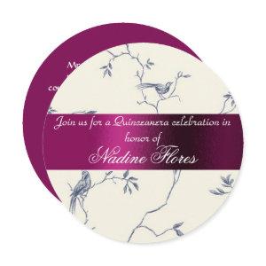 Quinceanera , Burgundy and Ivory