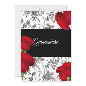 Quinceanera ,  Red Roses, Custom