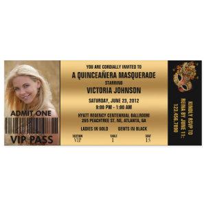 Quinceañera Masquerade VIP Admission Ticket
