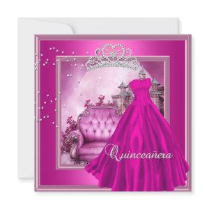 Quinceanera Pink 15th Birthday Party Magical