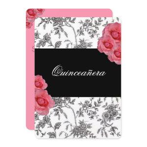 Quinceanera, Pink Roses  / Sweet Fifteen