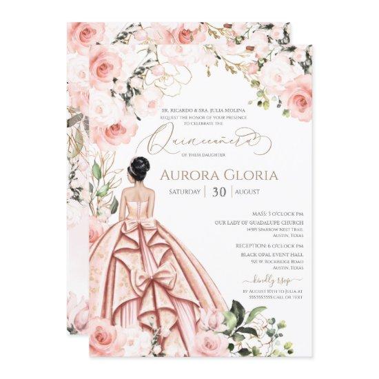 Quinceanera Pretty in Pink Beautiful Blush 15 Bday
