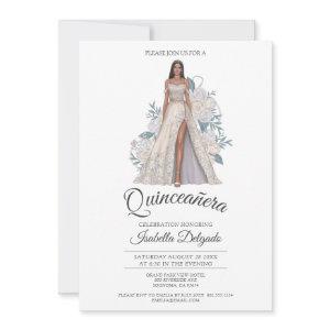 Quinceanera Princess Diamond Glitter Gown