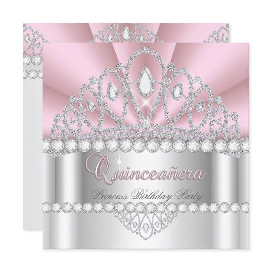 Quinceanera Princess Tiara Birthday Party