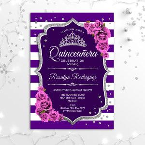 Quinceanera - Purple Silver