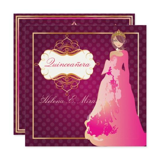 QUINCEANERA/QUINCE ANOS PRINCESS/DIY color