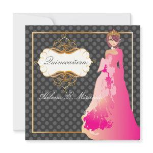 Quinceañera/Quince años princess/polka dots