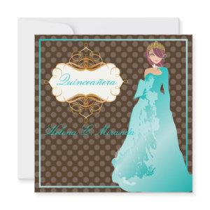 Quinceañera/Quince años princess/polka dots