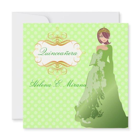 Quinceañera/Quince años princess/polka dots