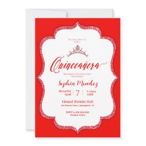 Quinceanera - Red and White