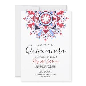 Quinceanera Red White
