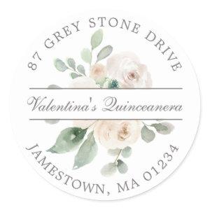 Quinceanera Return Address Label