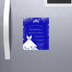 Quinceanera royal blue dress budget  flyer