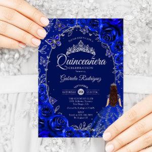 Quinceanera Royal Blue Silver