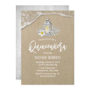 Quinceanera Rustic Beach Starfish Vintage Lantern