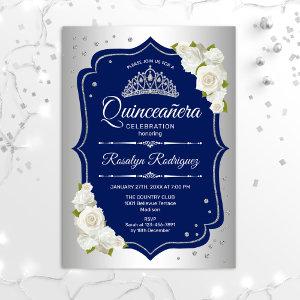 Quinceanera - Silver Navy