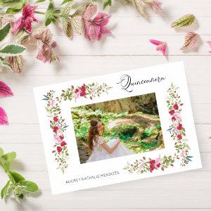 Quinceañera Spanish Whimsical Typography