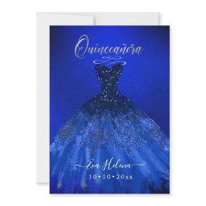 Quinceañera, Sparkle Gown, Electric Blue
