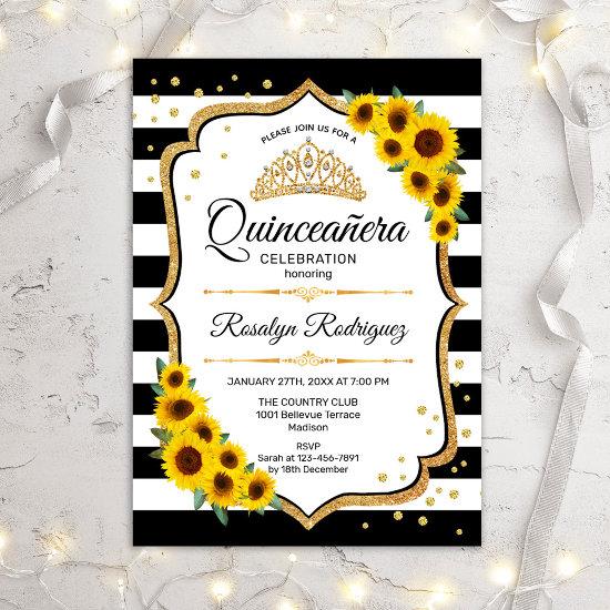 Quinceanera - Sunflowers