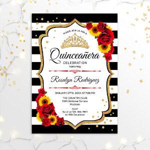Quinceanera - Sunflowers Roses