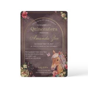Quinceañera/Sweet 16 Horse design