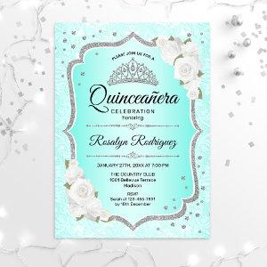 Quinceanera - Turquoise Silver
