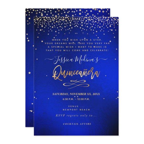 Quinceañera, Written in the Star, Blue Velvet