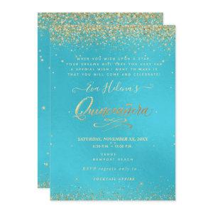Quinceañera, Written in the Star, DIY Aqua Blue