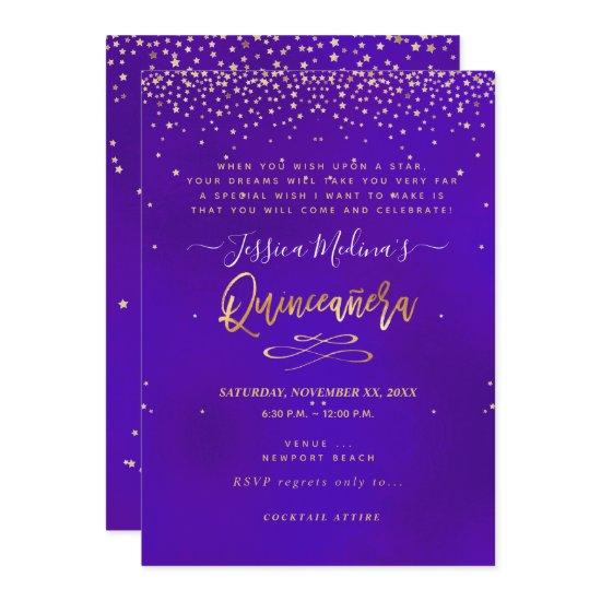 Quinceañera, Written in the Star Ultra Violet