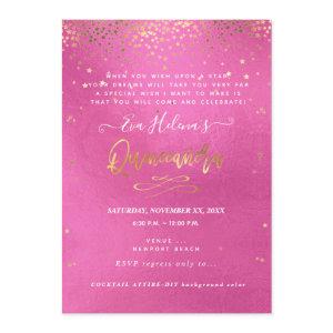 Quinceañera , Written in the Stars, DIY Pink