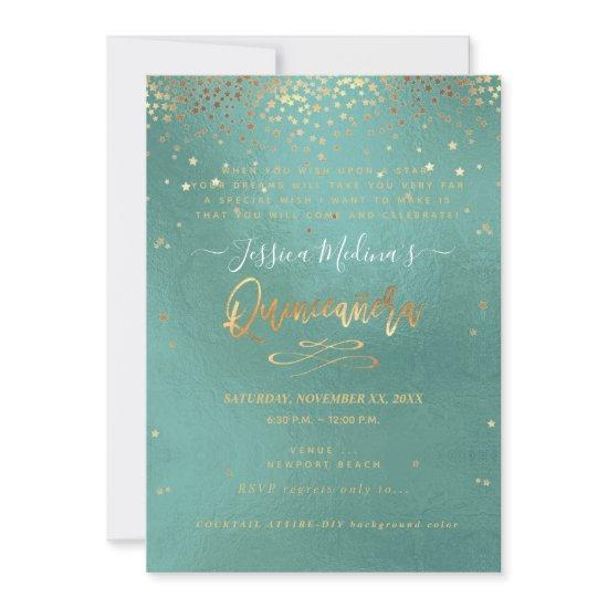 Quinceañera , Written in the Stars, DIY Teal