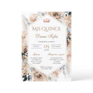 Quincenera  in Spanish BohoFloral