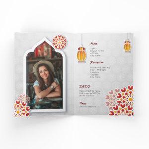 Red Orange Yellow Flower Arabian Night Quinceañera