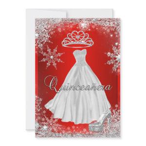 Red Quinceanera 15th Elite Elegant Birthday Party