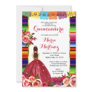 Red Quinceañera Birthday