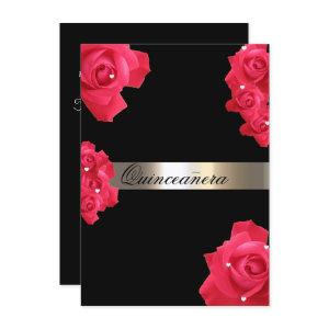 Red Roses, Custom Quinceanera