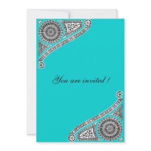 RENAISSANCE ,Teal Aqua Blue,Turquase