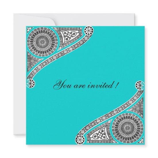 RENAISSANCE ,Teal Aqua Blue,Turquase