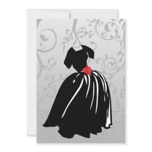 Retro Red Rose Debutante Ball