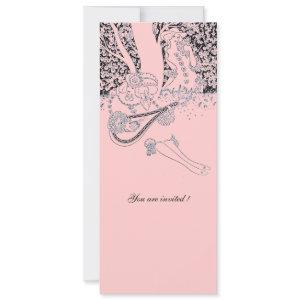 ROMANCE /ROMANTIC LOVERS BLACK PINK WEDDING PARTY