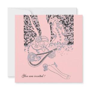 ROMANCE /ROMANTIC LOVERS BLACK PINK WEDDING PARTY