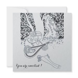 ROMANCE,ROMANTIC LOVERS BLACK SILVER WEDDING PARTY