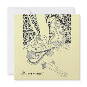 ROMANCE,ROMANTIC LOVERS BLACK WHITE WEDDING PARTY