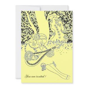 ROMANCE /ROMANTIC LOVERS BLACK YLLOW WEDDING PARTY